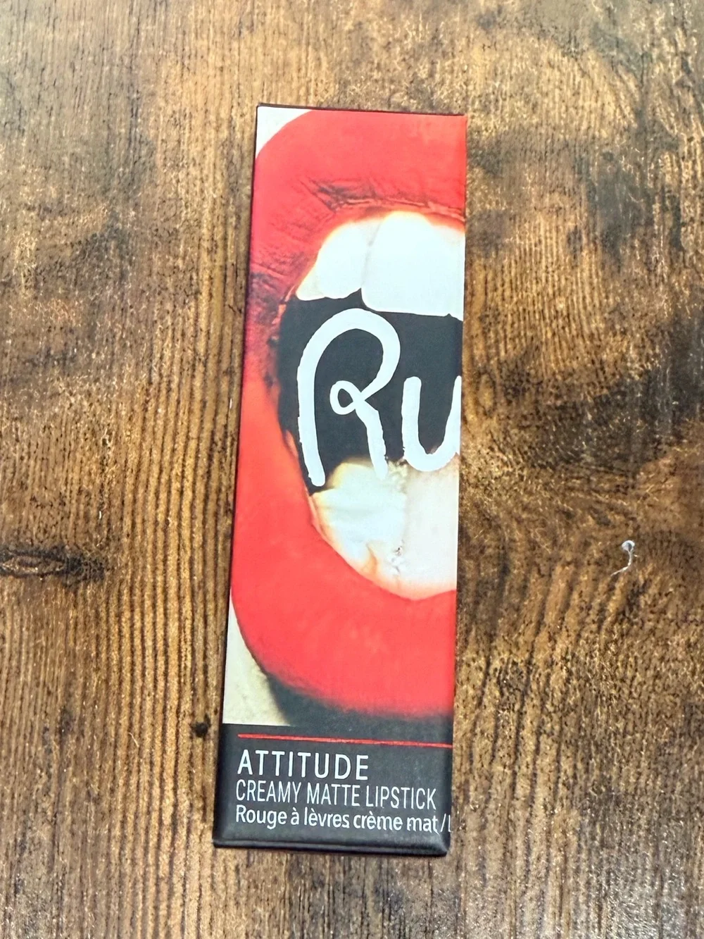 RUDE NAUGHTY Matte Lipstick — Warm Peachy Nude